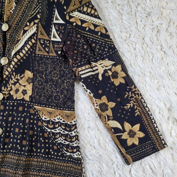 Lady Carol Vintage Floral Blazer/ Cardigan Size 16 - Picture 4 of 16